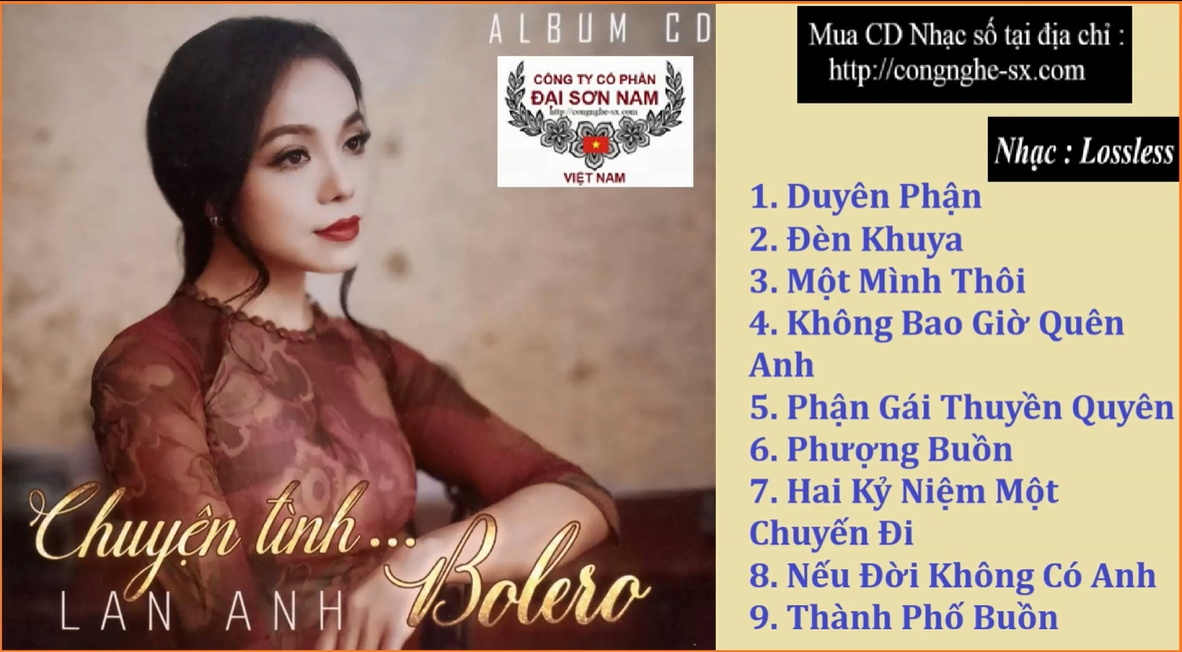CHUYEN TINH BOLERO - LAN ANH