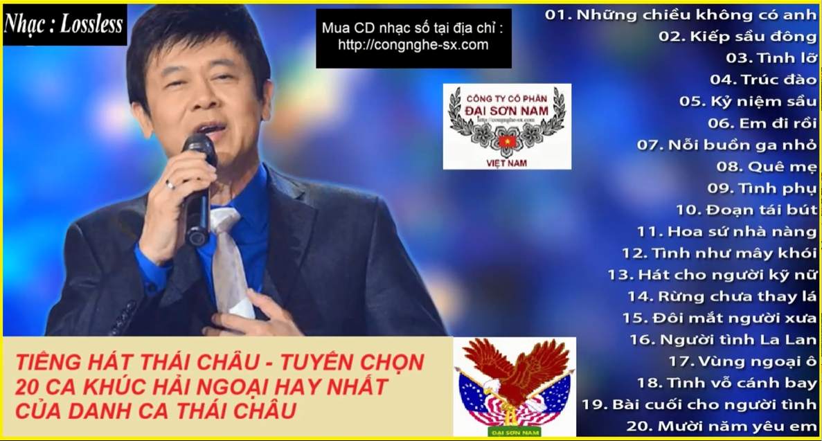 THAI CHAU - 20 CA KHUC