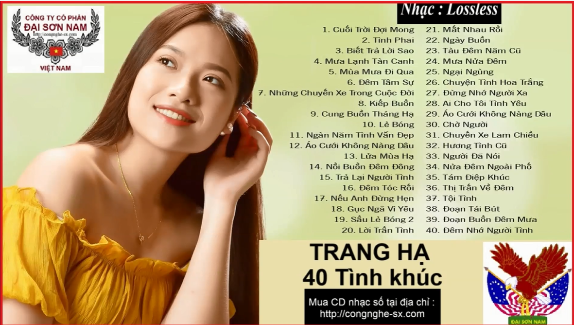 TRANG HA - 40 TINH KHUC