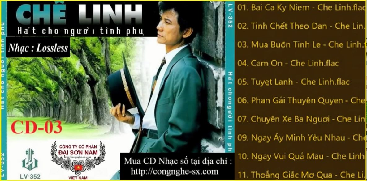 HAT CHO NGUOI TINH PHU - CD03-CHE LINH