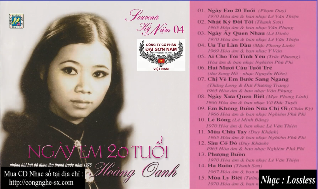 NGAY EM 20 TUOI - HOANG OANH