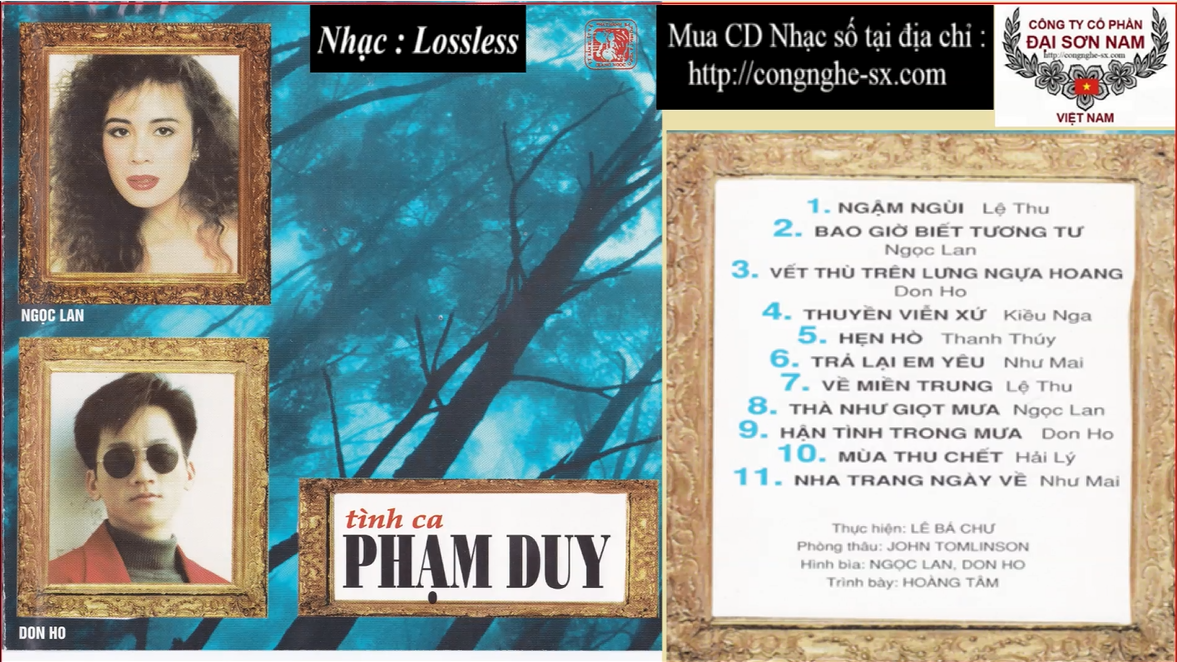 NGOC LAN-DON HO VOI TINH CA PHAM DUY