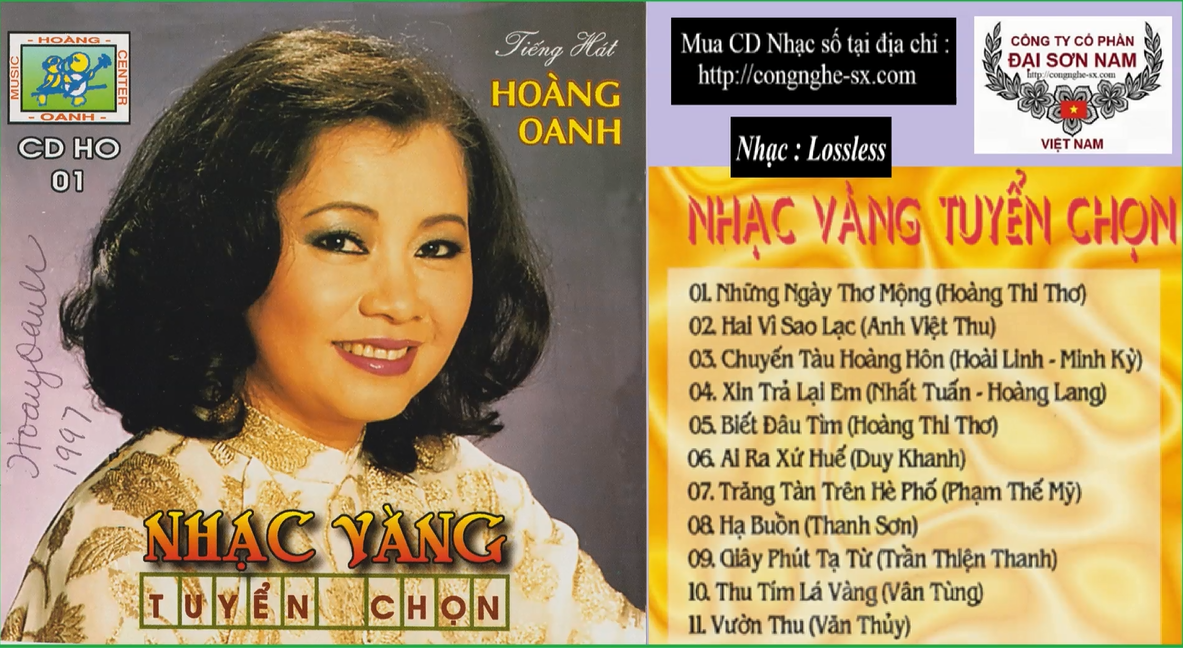 NHAC VANG TUYEN CHON - HOANG OANH