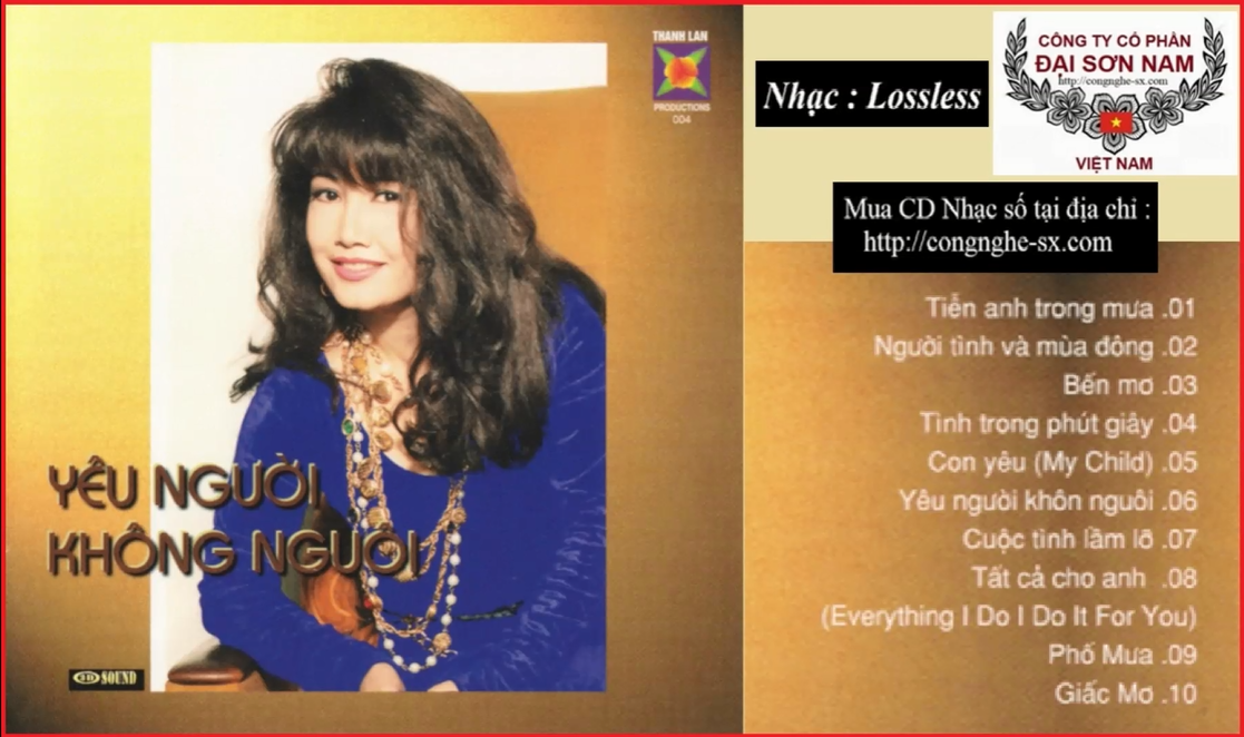 YEU NGUOI KHONG NGUOI - THANH LAN