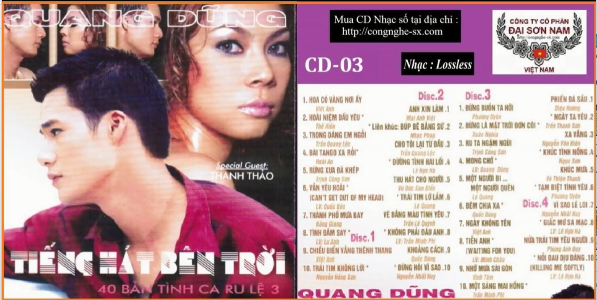 TIENG HAT BEN TROI-CD03 - QUANG DUNG