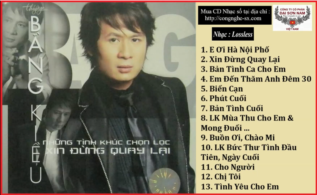 TINH KHUC CHON LOC - BANG KIEU