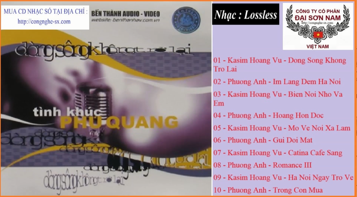 DONG SONG KHONG TRO LAI - PHU QUANG 8
