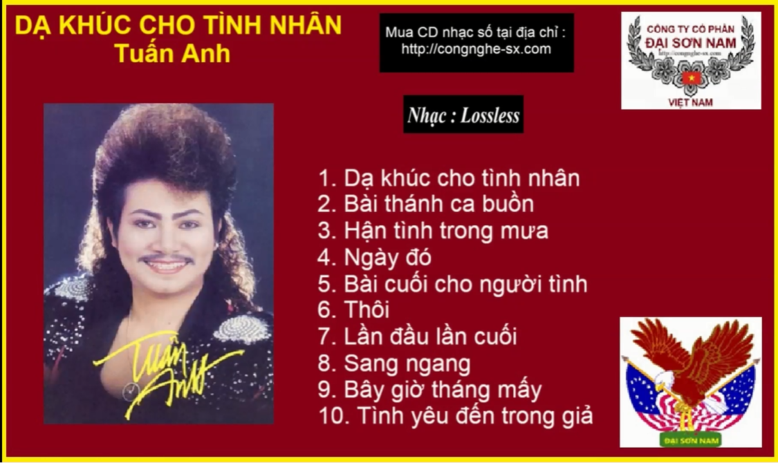 DA KHUC CHO TINH NHAN-TA