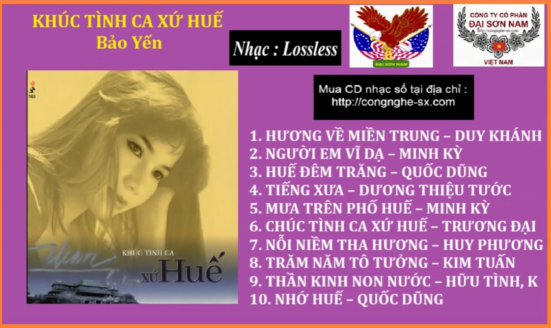 KHUC TINH CA XU HUE-BY