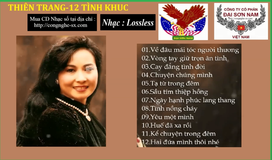 THIEN TRANG-12 TINH KHUC