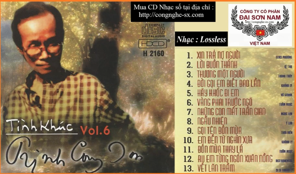 TINH KHUC TRINH CONG SON - VOL6