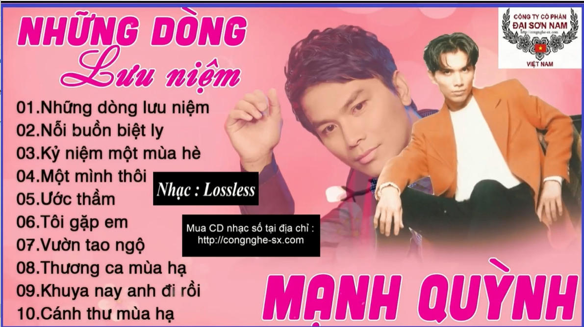 NHUNG DONG LUU NIEM - MQ