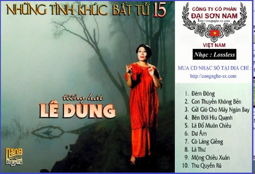 NHUNG TINH KHUC BAT TU 15 - LE DUNG