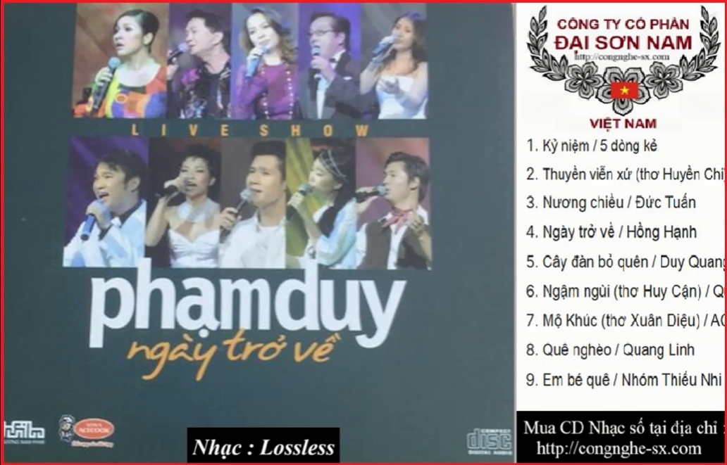 PHAM DUY - NGAY TRO VE