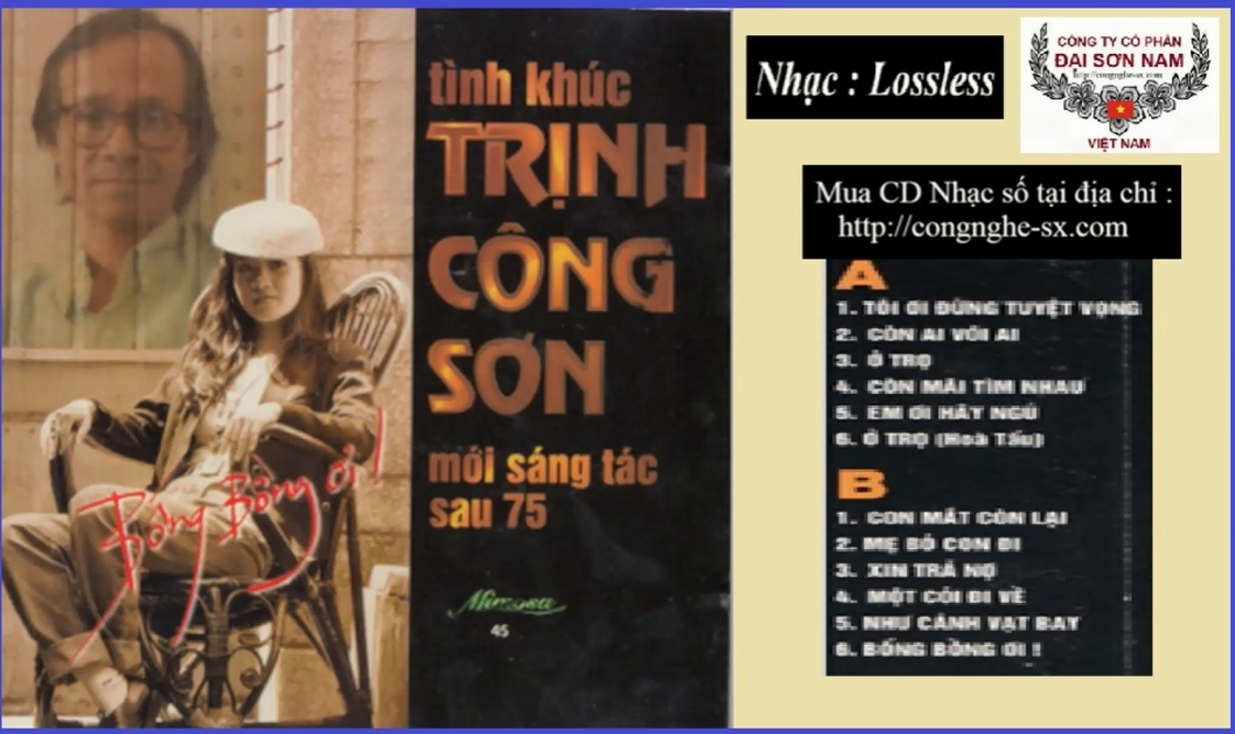 BONG BONG OI - TRINH CONG SON