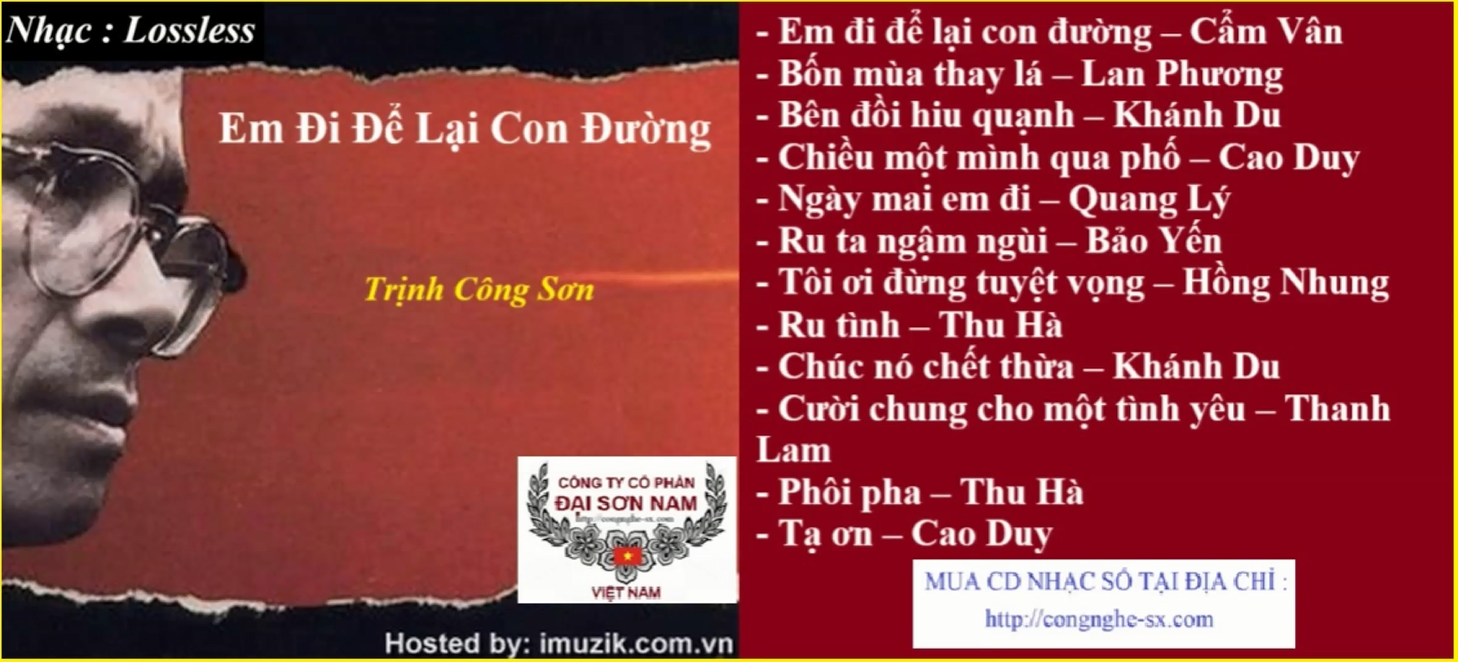 EM DI DE LAI CON DUONG - TRINH CONG SON