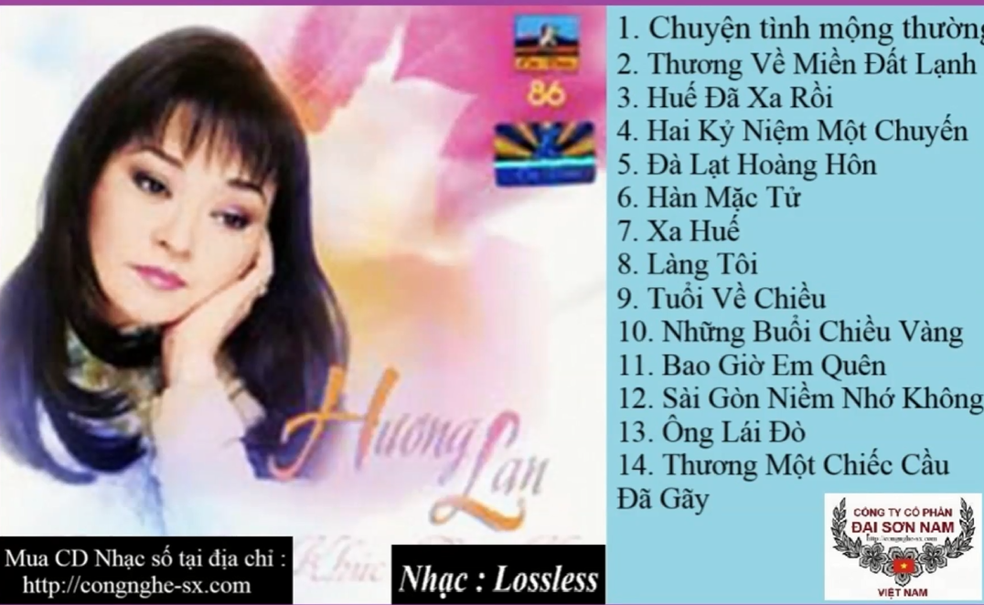 HUONG LAN - NHUNG TINH KHUC BAT HU