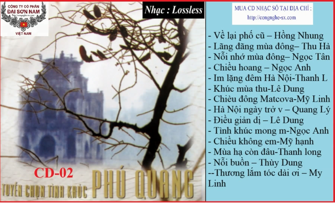 TINH KHUC TRON LOC-CD02 - PHU QUANG