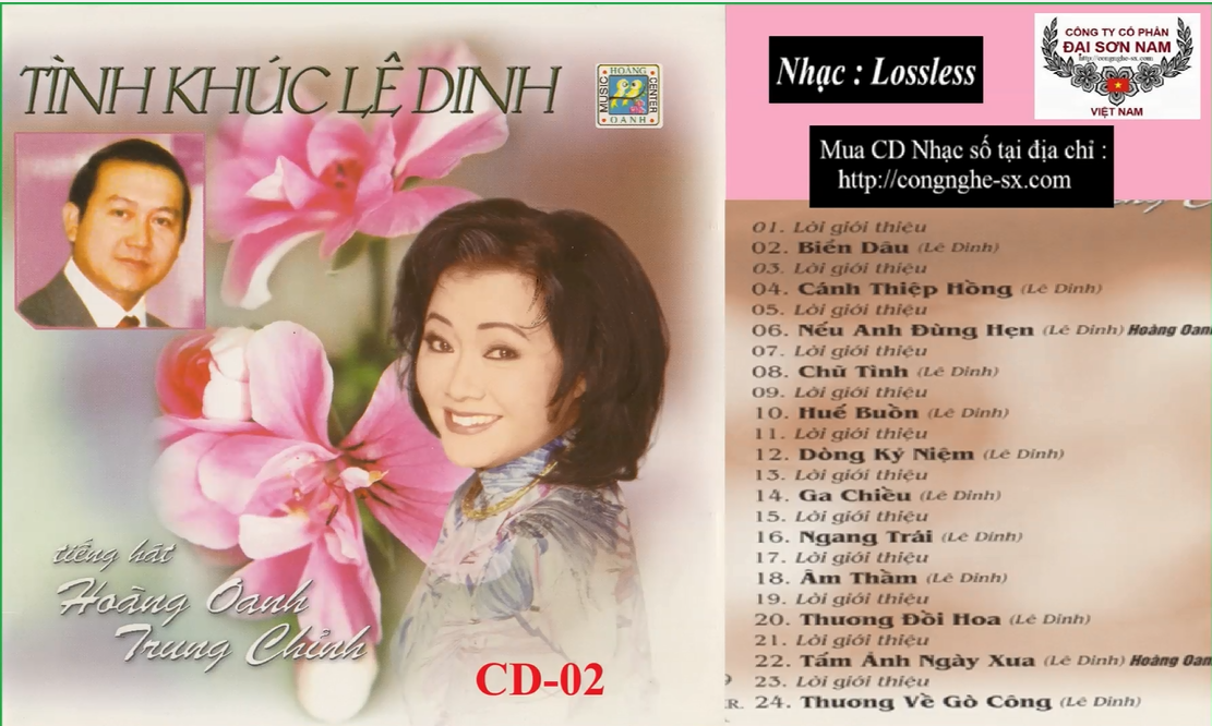 TINH KHUC LE DINH-CD02 - HOANG OANH