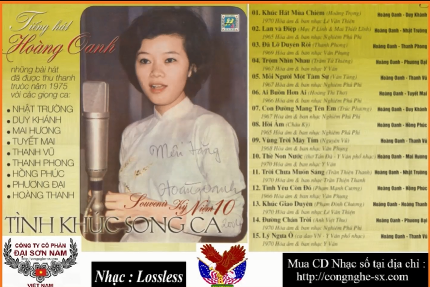 TINH KHUC SONG CA - HOANG OANH