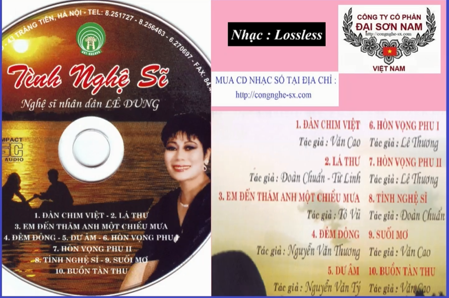 TINH NGHE SI - LE DUNG 6