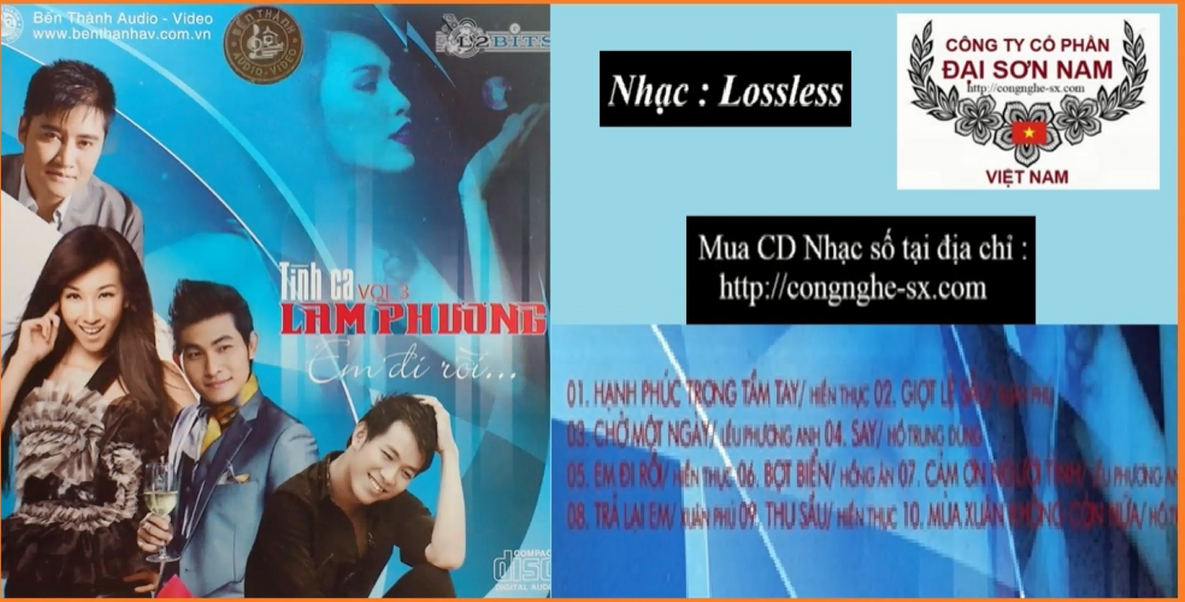 TINH CA LAM PHUONG VOL3-EM DI ROI