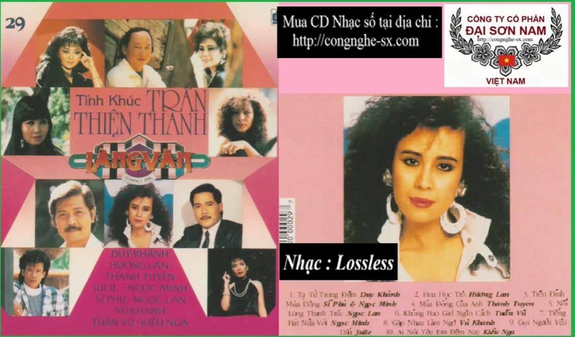 TINH KHUC TRAN THIEN THANH - CD10