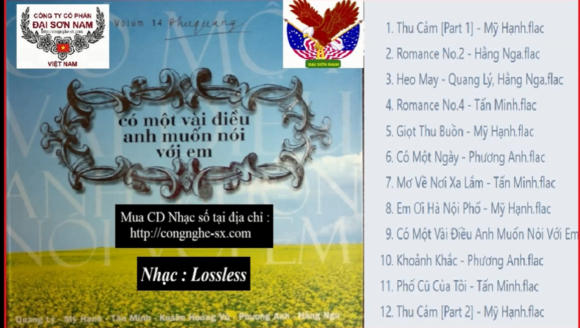 CO MOT DIEU ANH MUON NOI - PHU QUANG