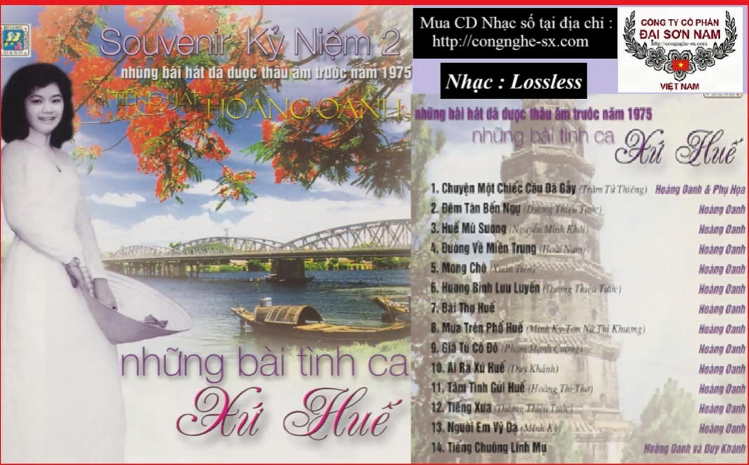 NHUNG BAI TINH CA XU HUE - HOANG OANH