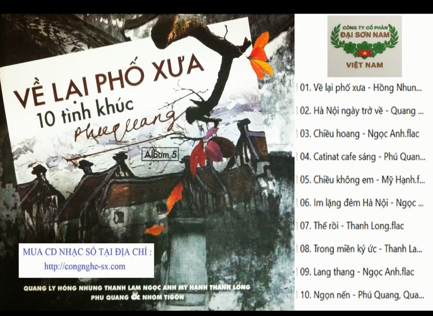 VE LAI PHO XUA-PHU QUANG