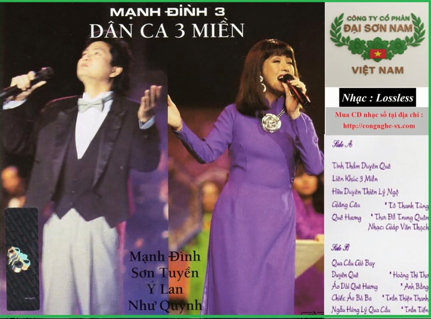 DAN CA 3 MIEN-MANH DINH