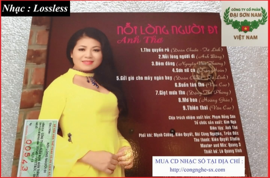 LOI LONG NGUOI DI - ANH THO