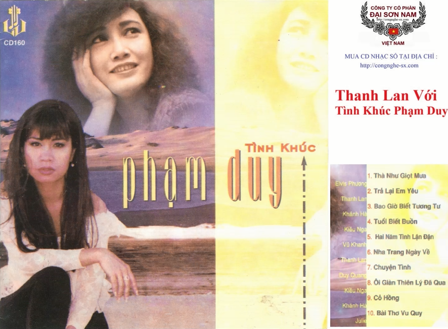 Thanh Lan Voi Tinh Khuc Pham Duy