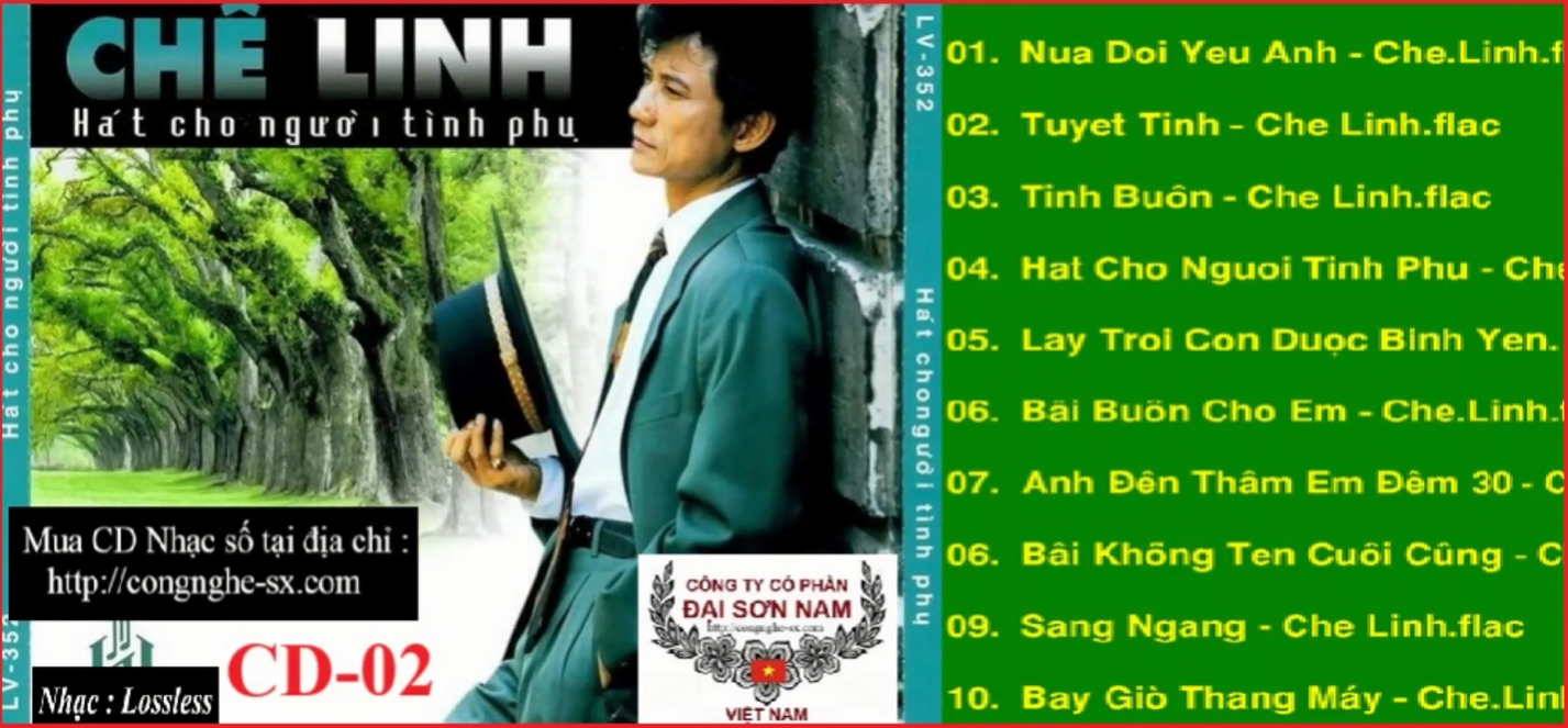 HAT CHO NGUOI TINH PHU-CD02-CHE LINH