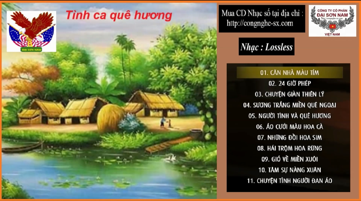 TINH CA QUE HUONG-CD 1