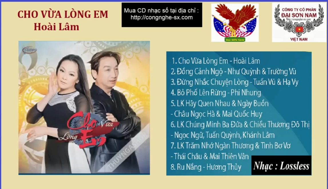 CHO VUA LONG EM- HOAI LAM