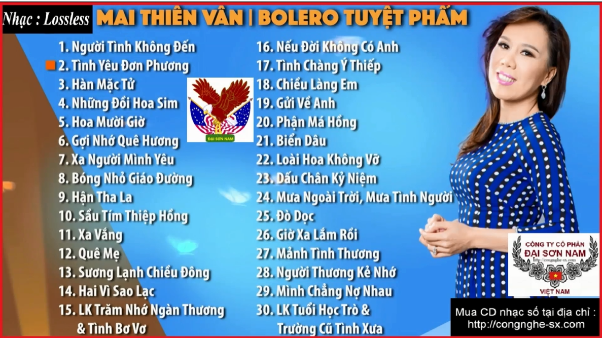 MAI THIEN VAN - 30 CA KHUC
