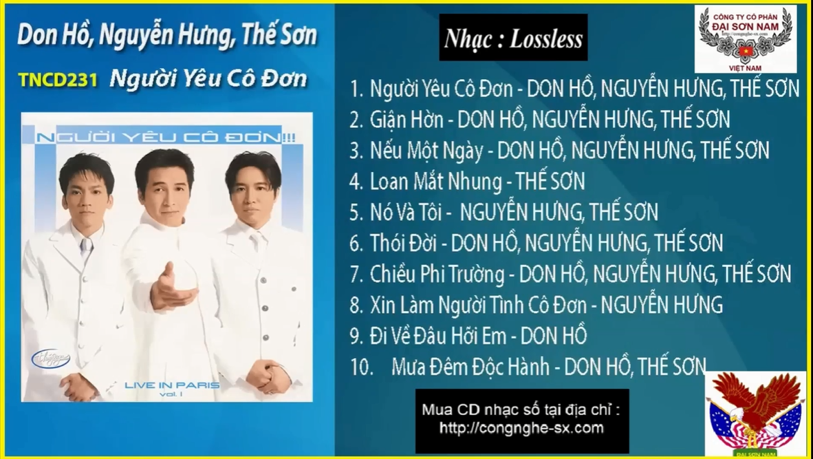 NGUOI YEU CO DON - NH