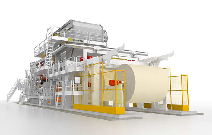 Factory, producing paper towels and toilet paper - Italy