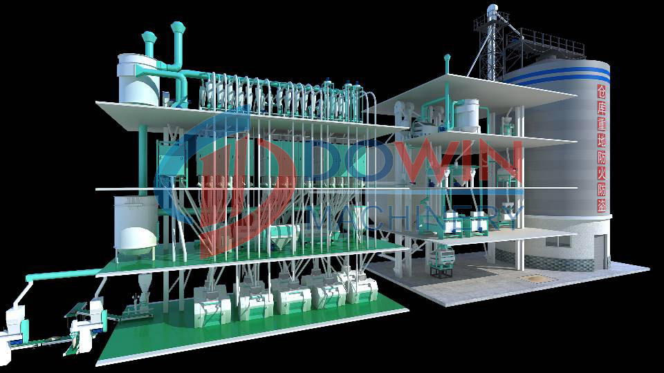 Maize Flour Processing Plant