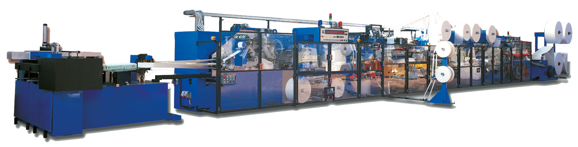 Production line for baby diapers – Italy