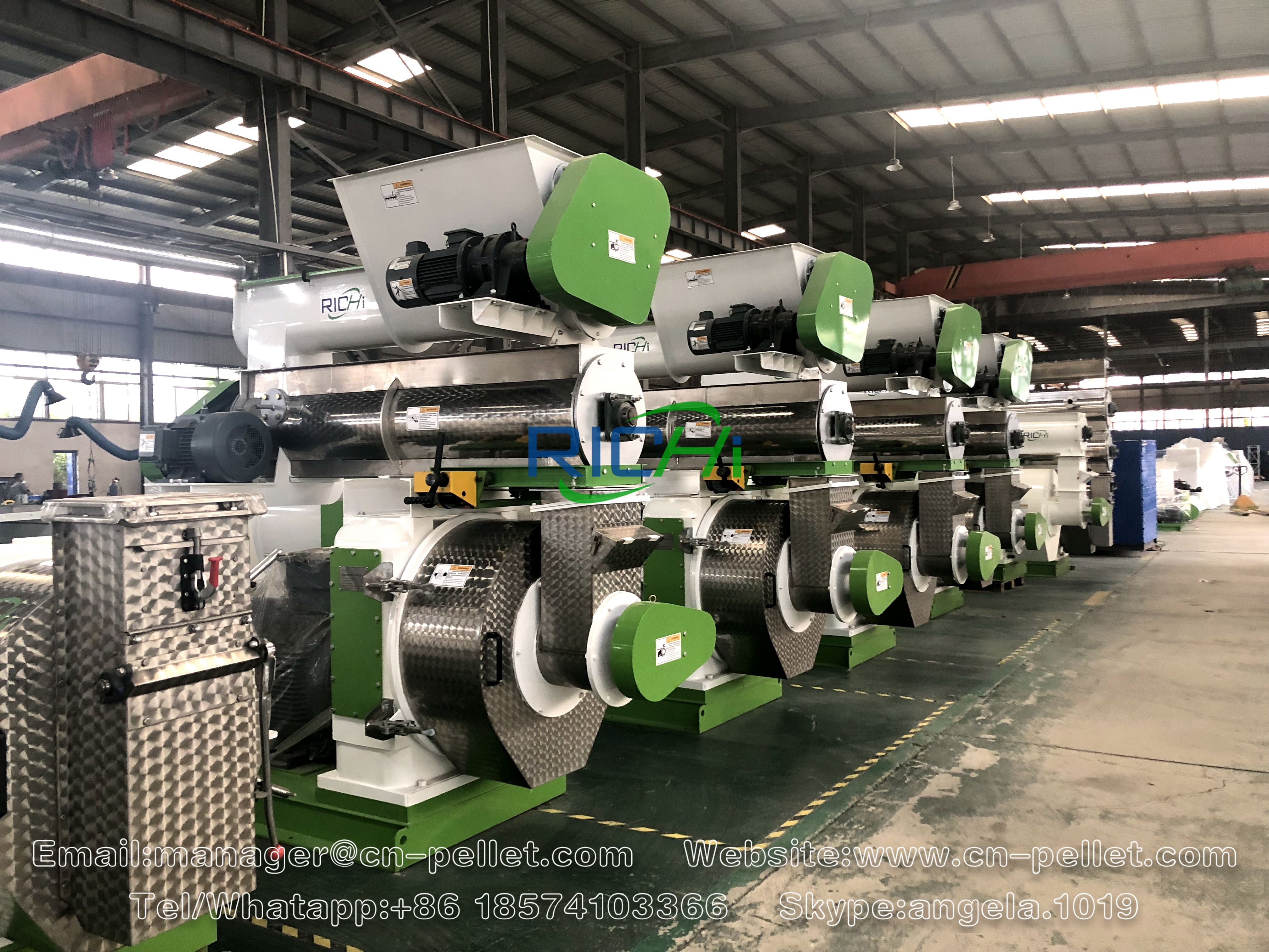 Dây chuyền sản xuất thức ăn gia súc 120.000 Tấn /năm