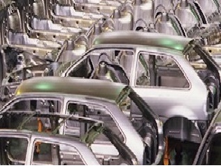 Car production, factory supplied by Austria