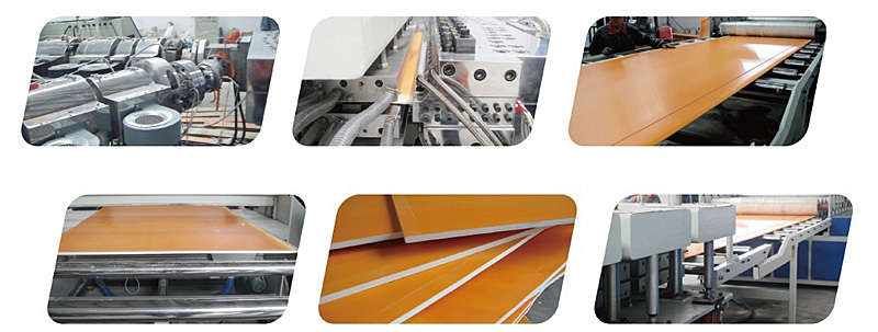 Dây chuyền sản xuất tấm nhựa  WPC BOARD - China