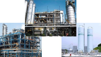 Factories, oil products - Japan