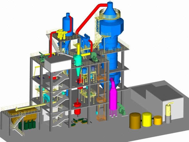 Nhà máy sản xuất Bột Giặt – Trung Quốc – 01 Tấn/giờ